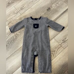 Janie and Jack Striped Baby Onesie size 12-18 months